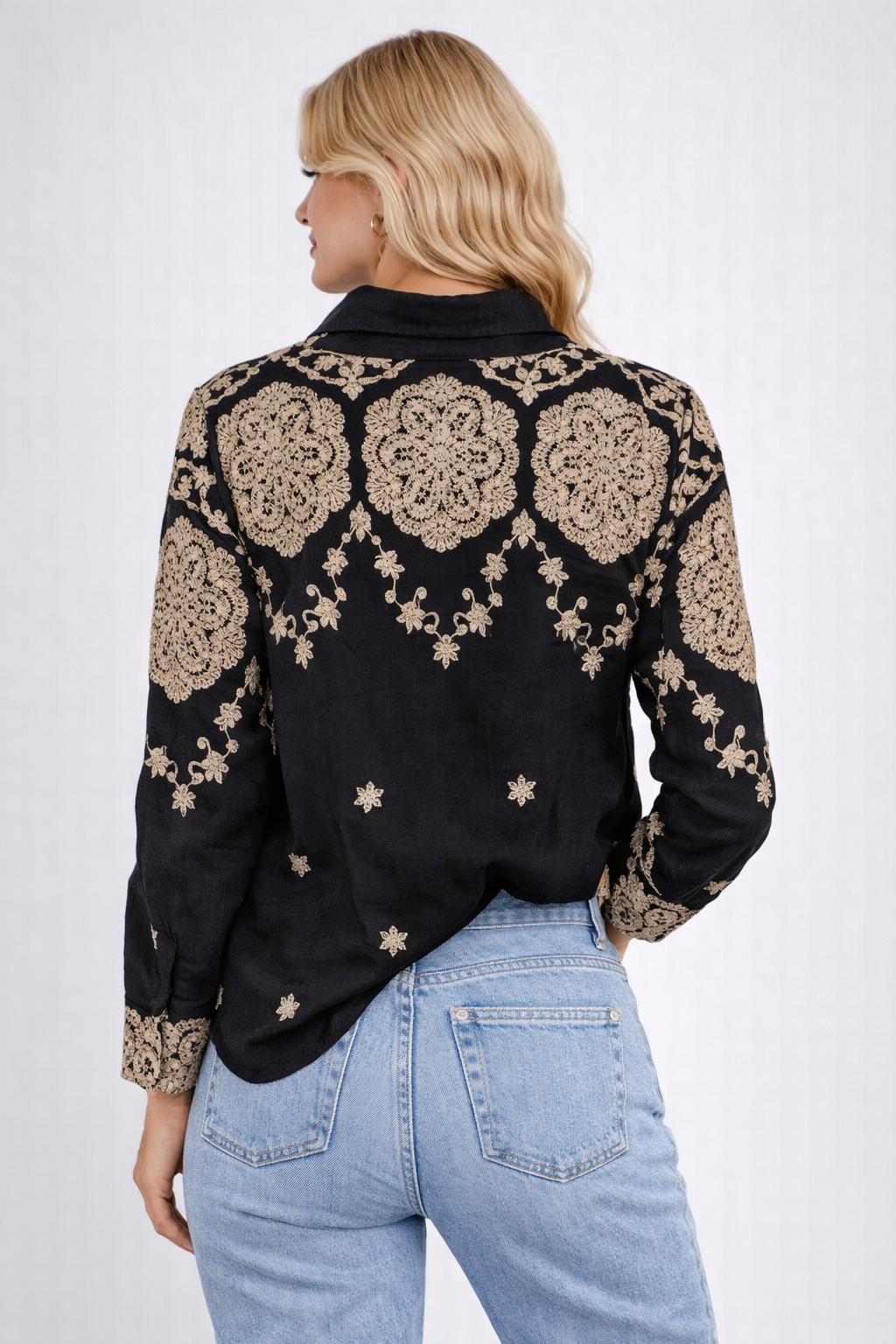 Lace Detail Blouse