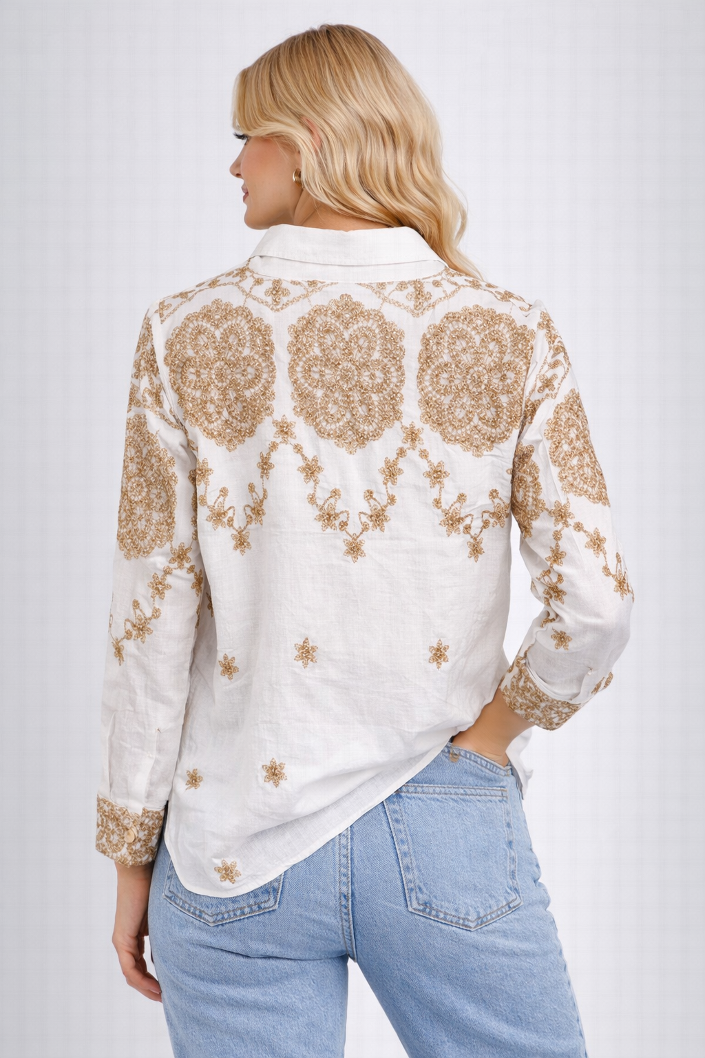 Lace Detail Blouse