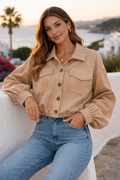 Monchavé Beige Luxe Jacket